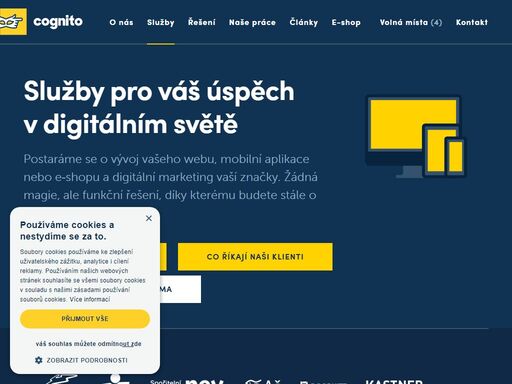 jsme digitální agentura, která má pod jednou střechou vše potřebné pro váš úspěch v digitálním světě. vyvíjíme weby, informační systémy i aplikace.