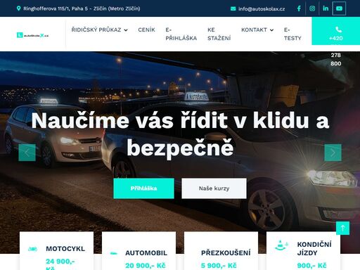 www.autoskolax.cz