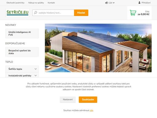 úspory energií, vody, tepla a paliva. energetické poradenství, levné topení, termoreflexní fólie sunflex, boogie energy pill, metaltec, inteligentní regulace
