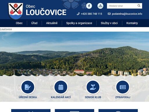 oficiální stránky obce loučovice