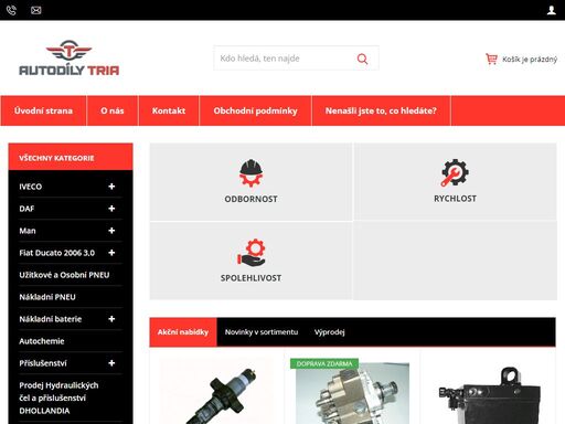 autodíly tria s.r.o.