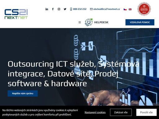 outsourcing ict služeb, systémová integrace, datové sítě, prodej software & hardware ostrava praha nový jičín