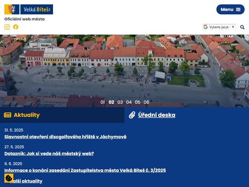 naše město je součástí kraje vysočina a je jedním z mikroregionálních center. žije zde přibližně 5 400 obyvatel. poznejte nás a naše aktivity lépe.