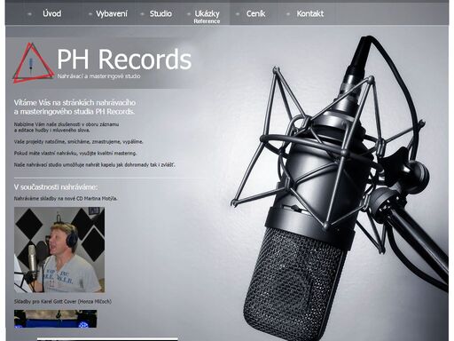 nahrávací studio ph records - nahrávací studio, mastering, hudba pro av projekty, nahrávání mluveného slova, výroba midi, remastering, demo nahrávky, blansko.
<meta name=