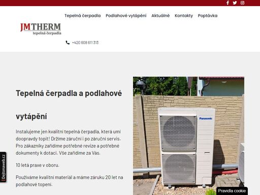 montujeme tepelná čerpadla, která vám pomohou dosáhnout úspor energie a zároveň přinést komfortní teplo. dále montáže podlahového topení a rozvody vody. 