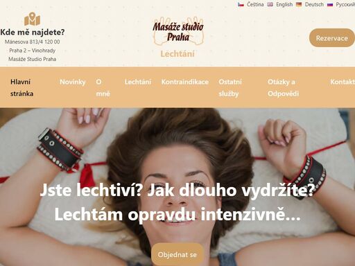 kdo jsem? dlouholetá profesionální masérka a terapeutka, které má ve své nabídce celou škálu masáží a terepií. jednou z nich je i lechtání.