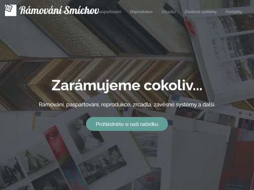 prodejna rámování na lidické 11 v praze.