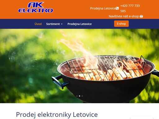 prodej elektroniky letovice. nabízíme zboží pro dům a zahradu, satelitní techniku, bílé elektro, domácí spotřebiče, elektroniku. navštivte nás!