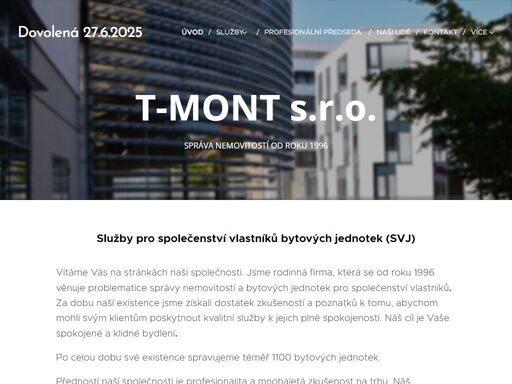 hledáte nového správce bytů a nemovitostí pro vaše společenství vlastníků? jsme tu pro vás. náš cíl je vaše spokojené bydlení.
