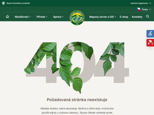 oficiální internetové stránky správy krkonošského národního parku