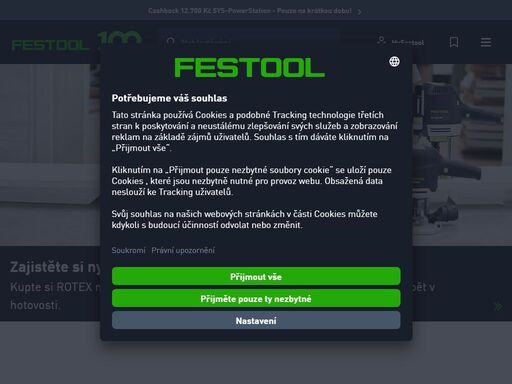 elektrické nářadí a příslušenství festool pro nejnáročnější, jako ponorné pily, okružní pily, přímočaré pily, akumulátorové vrtací šroubováky, frézky na kolíkové otvory a horní frézky.