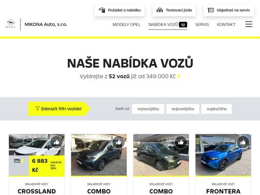 autorizovaný dealer opel zlín