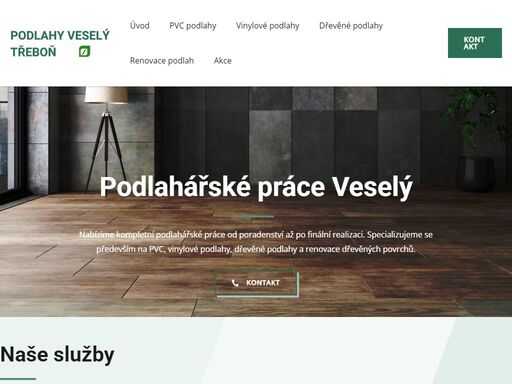 podlahy petr veselý třeboň, maloobchod, velkoobchod, realizace. prodejce steirer parkett, vinylových, dřevěných a laminátových podlah, pvc, koberců a lišt. 