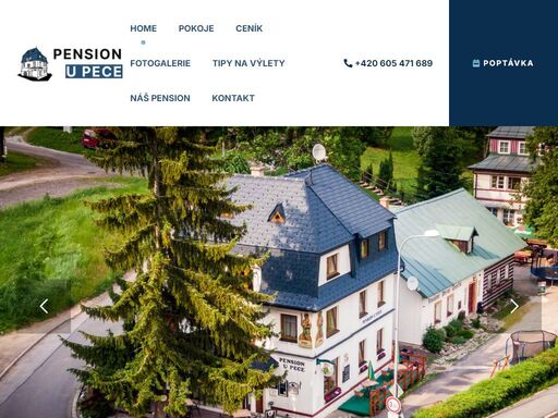 www.pensionupece.cz