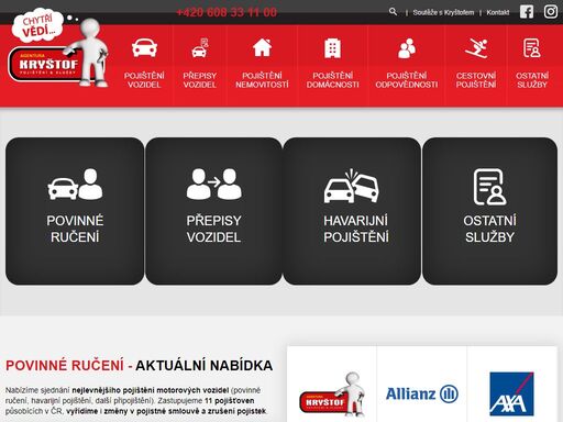 povinné ručení, pojištění vozidel, pojištění vozidla, havarijní pojištění, pojištění  