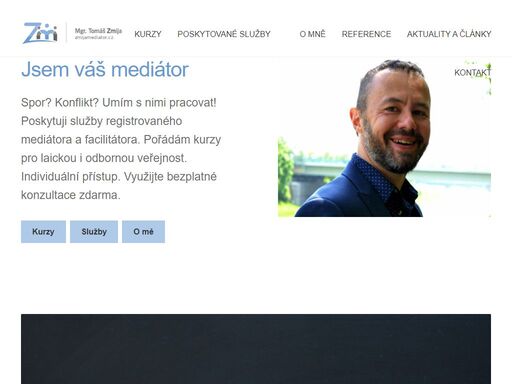 spor? konflikt? umím s nimi pracovat! poskytuji služby registrovaného mediátora a facilitátora. pořádám kurzy pro laickou i odbornou veřejnost. individuální