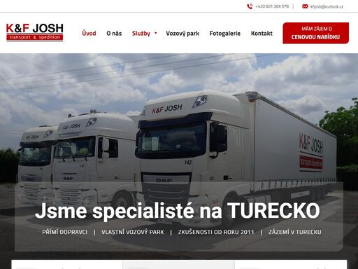 jsme mezinárodní kamionoví dopravci specializující se na přepravy do/z turecka, a to již od roku 2011. zajišťujeme kompletní servis včetně celních služeb.