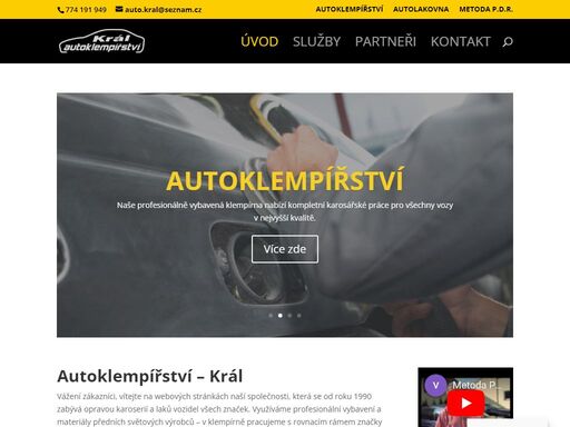 www.autoklempirstvi-kral.cz
