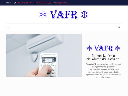 www.vafr.cz