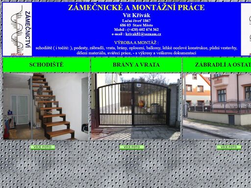 www.zamecnictvi-krivak.cz