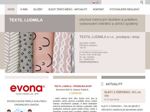 www.textilludmila.cz