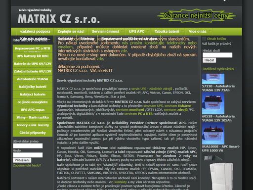 www.matrix-cz.cz