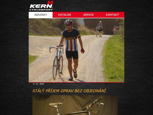 cyklosport kern - prodej a servis silničních, horských, dětských, závodních kol.