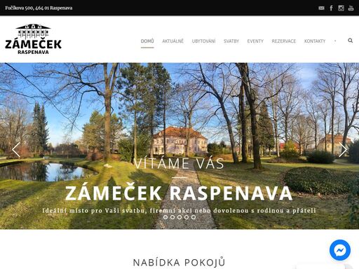 www.zamecekraspenava.cz