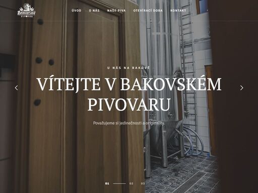 www.bakovskypivovar.cz