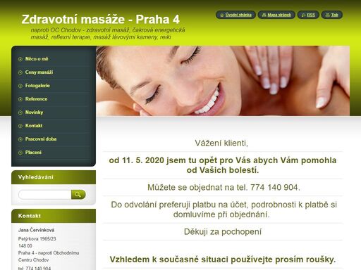 www.zdravotni-masaze-jana.cz