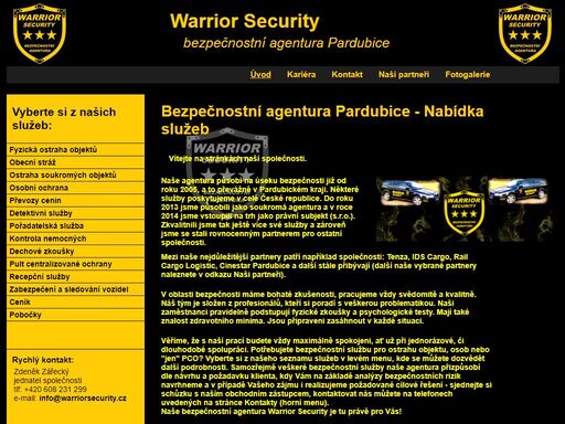 www.warriorsecurity.cz
