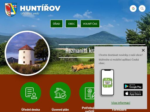 www.huntirov.cz