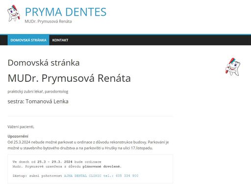 www.prymadentes.cz