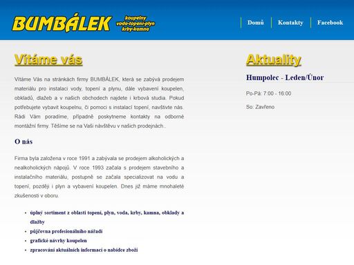 www.bumbalek.cz