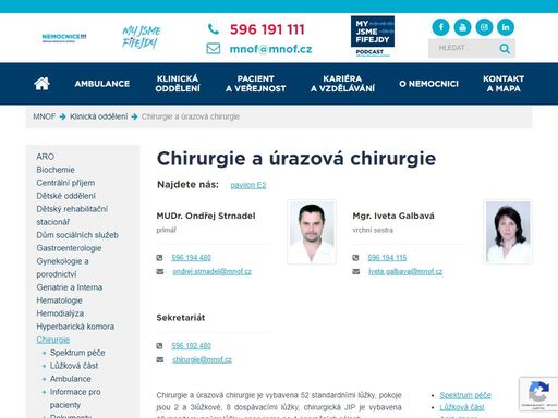 chirurgie a úrazová chirurgie