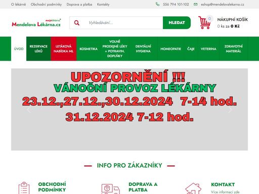 lékárna, léčiva, léky, vitamíny, lékárna online, lékárna on-line, lékárna e-shop