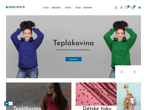dovážíme unikátní látky od roku 1991. dovoz a prodej metrového textilu v české a slovenské republice.