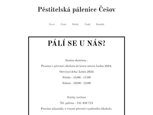 www.pestitelskapalenice.cz