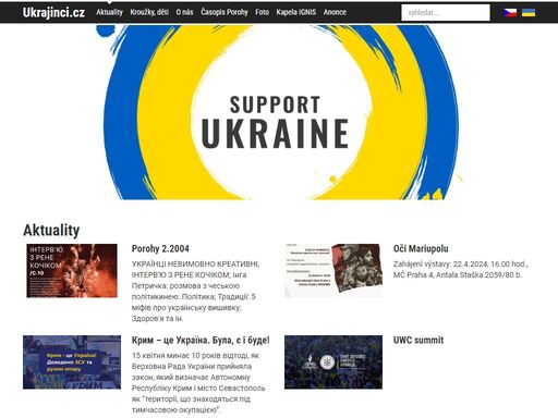 ukrajinská iniciativa v čr ukrajinská diaspora