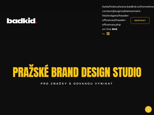 nudné agentury, vytváří ještě nudnější značky. ve studio badkid™ tvoříme brand design pro ambiciózní značky s odvahou vynikat.