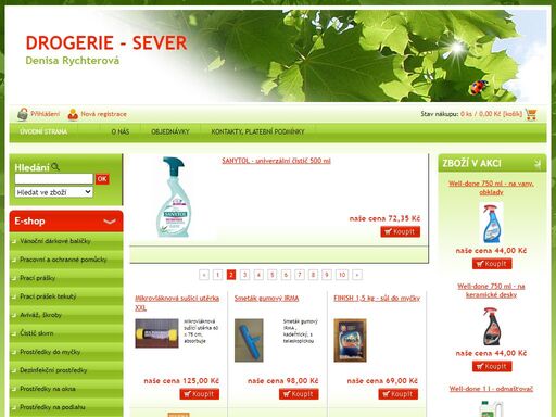 www.drogerie-sever.cz