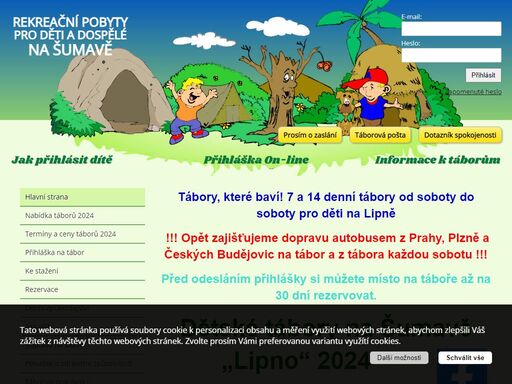 www.tabory-orisek.cz
