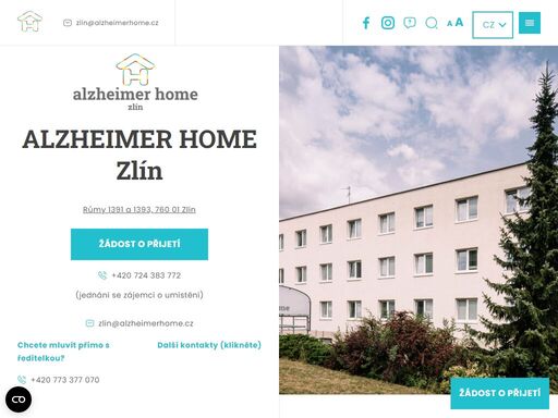alzheimerhome.cz/alzheimer-home-zlin
