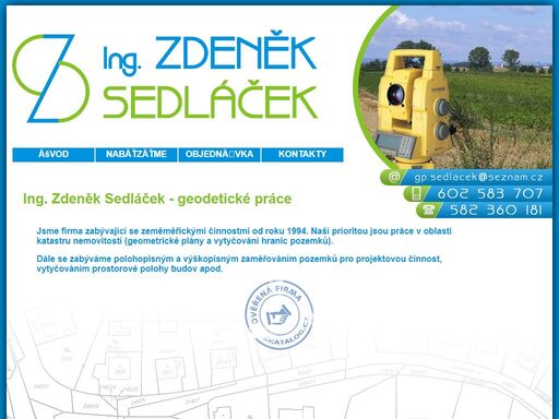 www.geodet-sedlacek.cz
