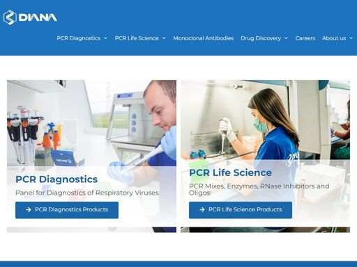 czech biotech company providing pcr solutions for diagnostic and life science labs. oem provider of monoclonal antibodies and drug discovery services.