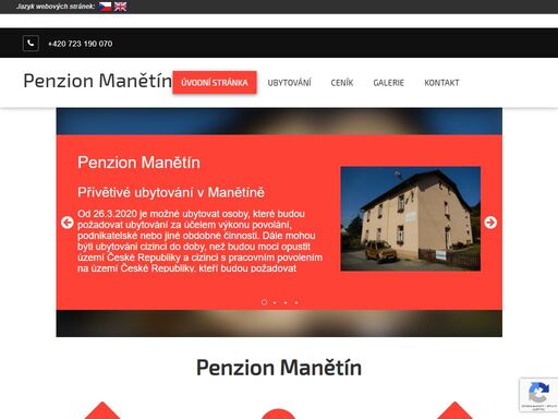 penzion-manetin.cz
