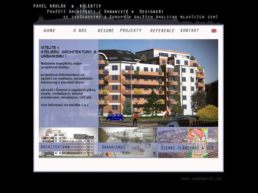 official webpage of architect and urbanist pavel krolak