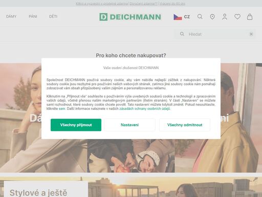 široká online ponuka obuvi, oblečení a doplňky v deichmann internetovom obchode. výhodné ceny ? top kvalita ? velký výběr ?