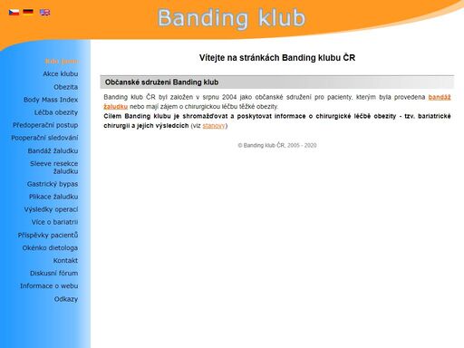 www.bandingklub.cz