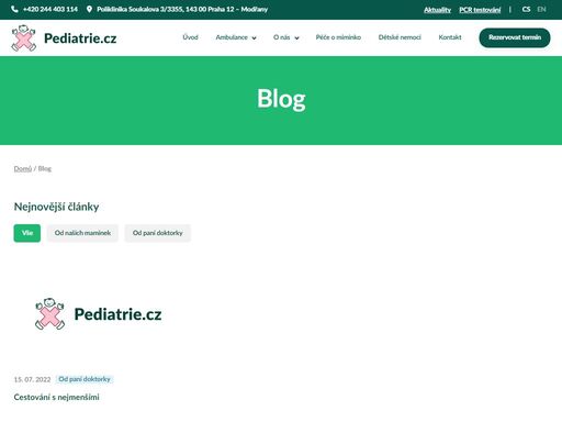 www.pediatrie.cz